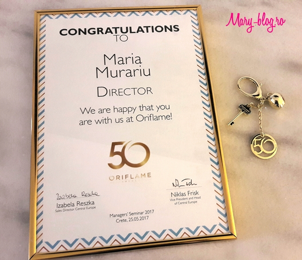 diploma oriflame